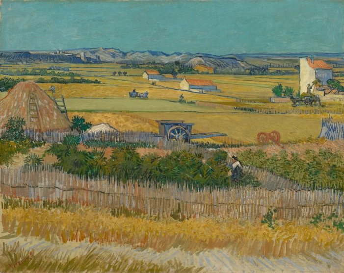 Vincent van Gogh, De oogst, 1888